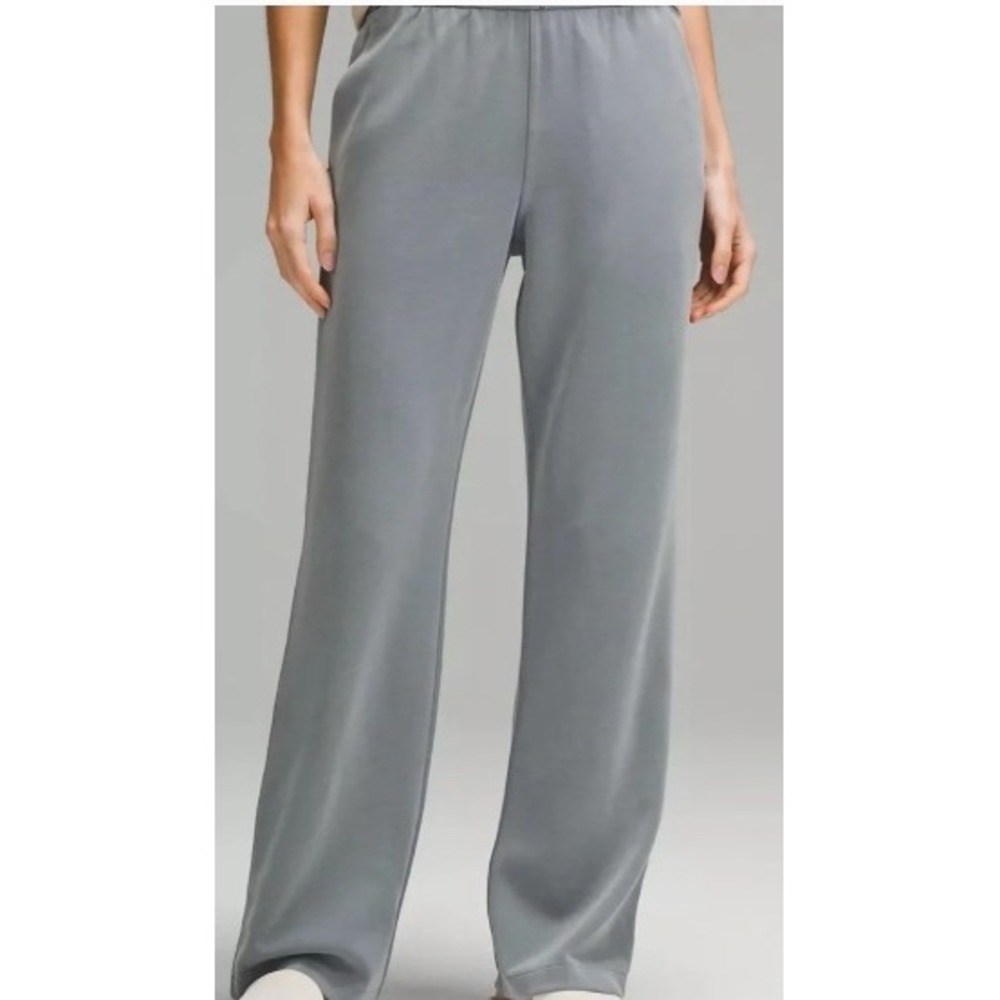 Lululemon NWT‎ Softstreme High-Rise Pant Regular Rhino Grey Blue Size 6
